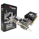 Placa De Vídeo AFOX GeForce GT 730 4GB DDR3 HDMI DVI 128 Bits Até 2 Monitores AF730 4096D3L6