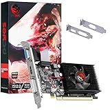 PLACA DE VIDEO AMD RADEON HD 5450 1GB DDR3 64 BITS COM KIT LOW PROFILE INCLUSO PJ54506401D3LP PCYES
