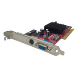 Placa De Vídeo Ati Radeon Rv250 64mb Ddr 64bits Agp X8