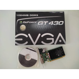 Placa De Vídeo Evga Nvidia Geforce Gt430 1024mb Ddr3