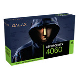 Placa De Vídeo Galax Geforce Rtx 4060 Ex 1-click Oc Argb 8gb