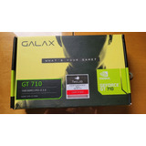 Placa De Vídeo Nvidia Galax Geforce 700 Series Gt 710 De 1gb