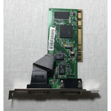 Placa De Vídeo Thinnetworks Tn 502 Pci 2 Vga 16mb
