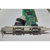 Placa De Vídeo Tn 502 Dual 16mb Thinnetworks Pci Card