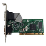 Placa De Vídeo Tn 502 Dual 16mb Thinnetworks Pci Card V 1 2