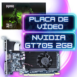 Placa De Video Vga Geforce Gt 705 2gb 64 Bits Ddr3 Revenger
