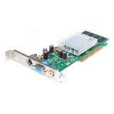Placa De Vídeo Win Fast A180b T 128mb 128 Bits Ddr Agp 8x