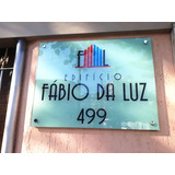 Placa De Vidro Escritório De Advocacia consultório 80x50 Cm