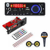Placa Decodificadora 160w Bluetooth Com Karaokê Usb Mp3 Sd
