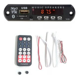 Placa Decodificadora Usb Mp3 Fm Auxiliar Bluetooth Cartão Tf