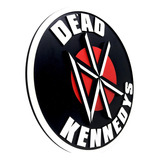 Placa Decorativa Banda Dead
