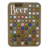 Placa Decorativa Bar Tampa De Cerveja Buteco Bares Bebidas