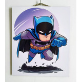 Placa Decorativa Batman 23x19cm C Corrente Quadro