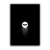 Placa Decorativa Batman Mdf 3mm 21x29 Enjoy Store