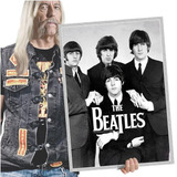 Placa Decorativa Beatles Bandas De Rock