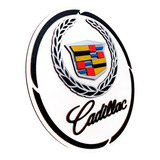 Placa Decorativa Cadillac Logo