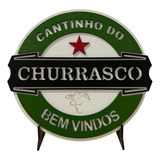 Placa Decorativa Cantinho Do