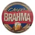 Placa Decorativa Chopp Brahma Cervejaria Choperia Vintage