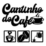Placa Decorativa Cozinha Cantinho Do Café Quadros Parede Universo Alt
