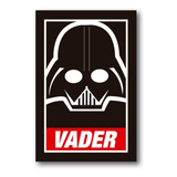 Placa Decorativa Darth Vader