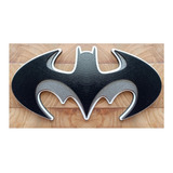 Placa Decorativa Em Relevo Batman 89cm