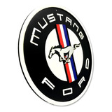 Placa Decorativa Ford Mustang
