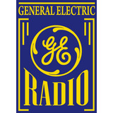 Placa Decorativa Ge Rádio General Eletric Propaganda Antiga