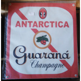Placa Decorativa Guaraná Antárctica Champagne Refri