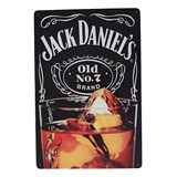 Placa Decorativa Jack Daniels