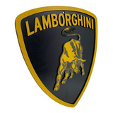 Placa Decorativa Lamborghini Garagem