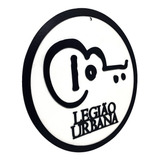 Placa Decorativa Legião Urbana Rock 3d