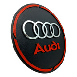 Placa Decorativa Logo Audi