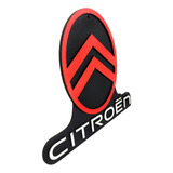 Placa Decorativa Logo Citroen