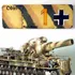 Placa Decorativa Madeira Tanque Sherman Tiger Guerra 60x20cm