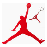 Placa Decorativa Michael Jordan Símbolo Nike Nba + Chaveiro