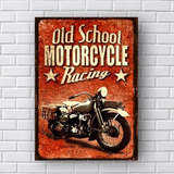 Placa Decorativa Motocicleta 