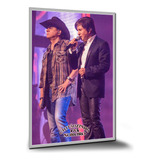 Placa Decorativa Mpb Sertanejo Chitãozinho E Xororó A4