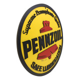 Placa Decorativa Pennzoil 3d