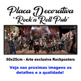 Placa Decorativa Pub Do Rock n