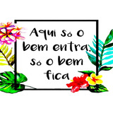Placa Decorativa Quadro Aqui