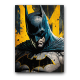 Placa Decorativa Quadro Decoração Batman Herói Mdf 3mm A4