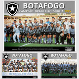 Placa Decorativa Quadro Pôster Botafogo Diversos