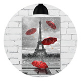 Placa Decorativa Quartinhos Posters De Mdf Com Desenho Cidade 30cm De Largura X 40cm De Altura