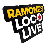Placa Decorativa Ramones Rock 3d Relevo Bar Boteco Decoração