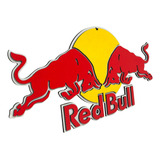 Placa Decorativa Red Bull Logo 3d