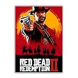 Placa Decorativa Red Dead Redemption 2
