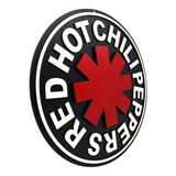Placa Decorativa Red Hot Chili Peppers