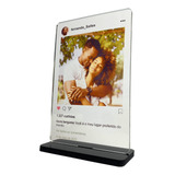 Placa Decorativa Rede Social Instagram Personalize