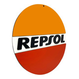 Placa Decorativa Repsol Moto