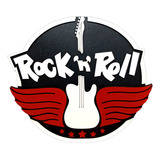 Placa Decorativa Rock N